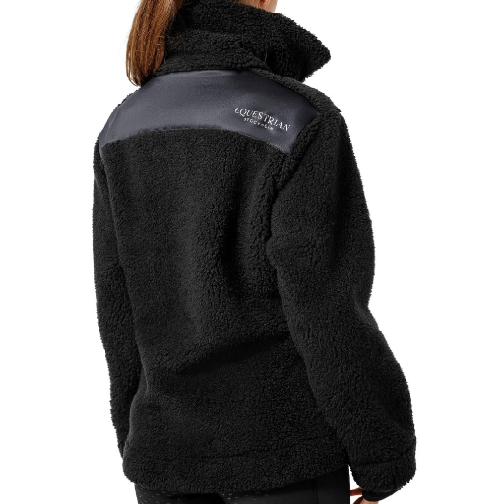Кофта женская флисовая Teddy Black Dark Ocean, Equestrian