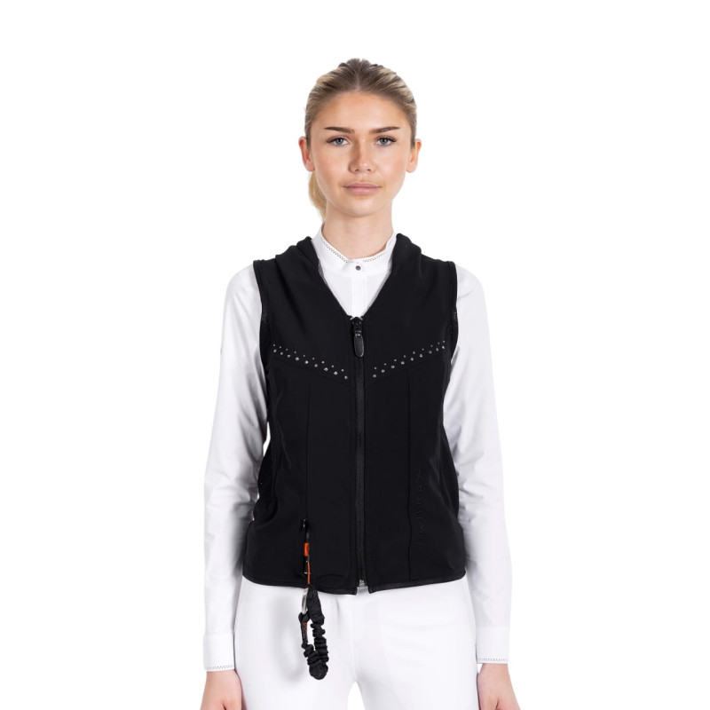 Защитный жилет детский для верховой езды Airbag Crystal, Freejump