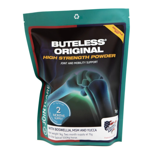 Добавка для м'язів та суглобів коня Buteless Original Powder, Equine America