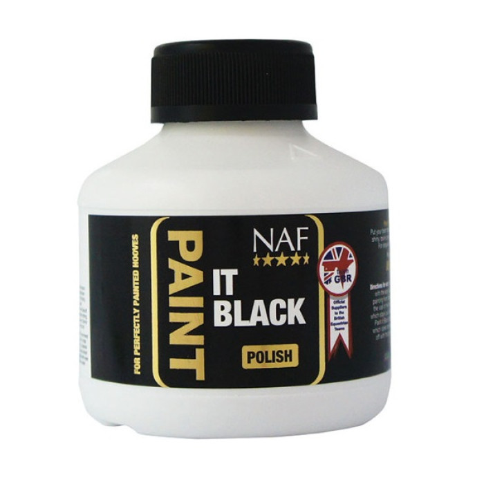 Лак для копит чорний Paint It black, NAF 5 Stars