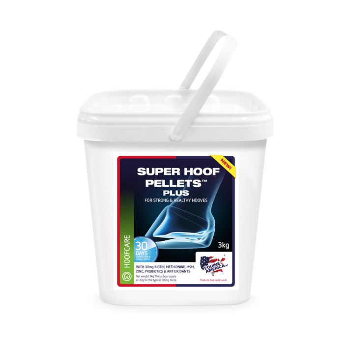 Добавка для підтримки здоров'я копит коня Super Hoof Pellets Plus, Equine America