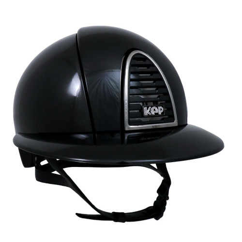 Шолом для верхової їзди з широким козирком Cromo 2.0 Shine Logo Cristall, KEP Italia