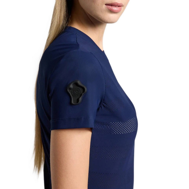 Футболка женская с коротким рукавом Perforated Jersey T-Shirt, Cavalleria Toscana