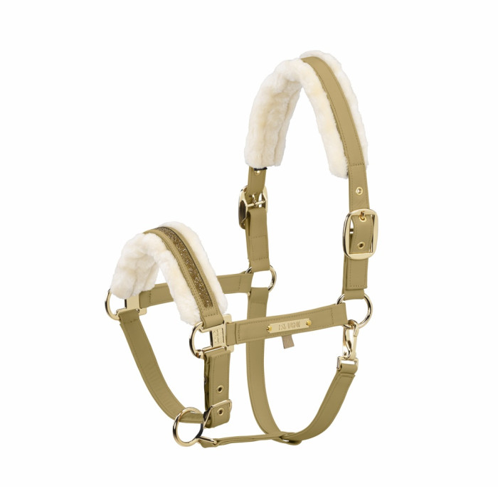 Недоуздок з хутром Faux Leather Jewel Heritage 25/26, Eskadron