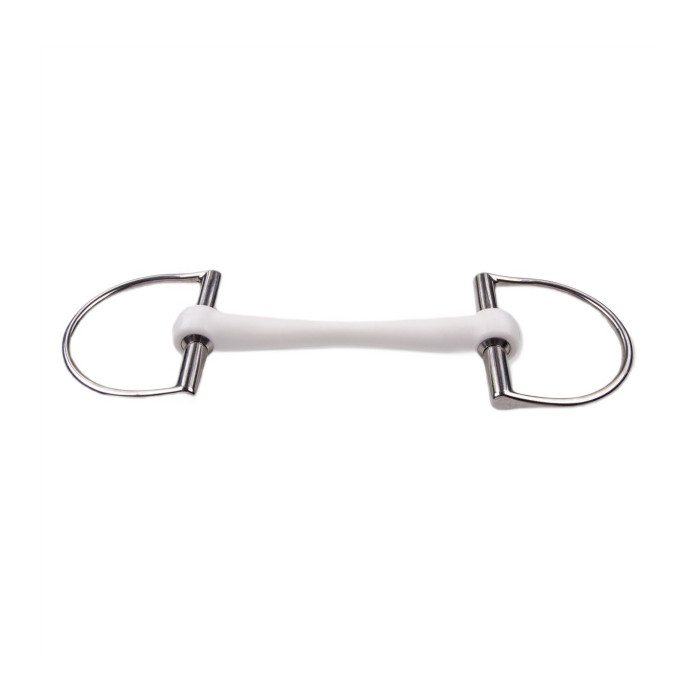 Трензель штанга з D-подібними кільцями Inno Sense Flexi Soft, Trust Equestrian