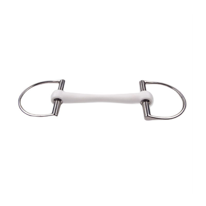 Трензель штанга з D-подібними кільцями Inno Sense Flexi Soft, Trust Equestrian
