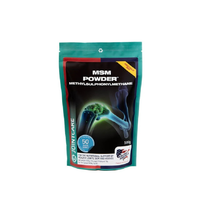 Добавка для сухожилий, связок и соединительных тканей лошади MSM Powder, Equine America
