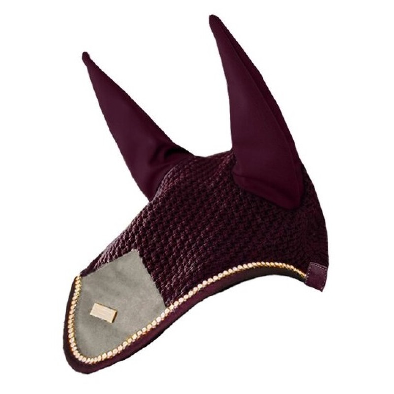 Ушки для лошади Crystal Merlot Gold, Equestrian Stockholm