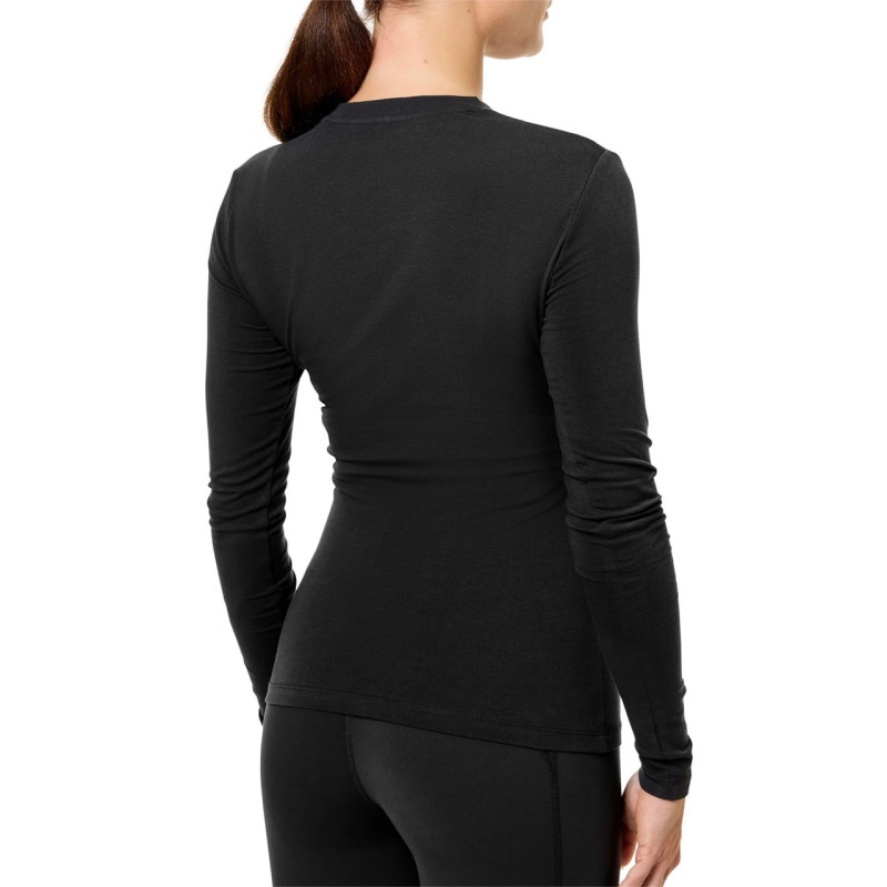 Футболка женская тренировочная с длинным рукавом Black Blush, Equestrian Stockholm