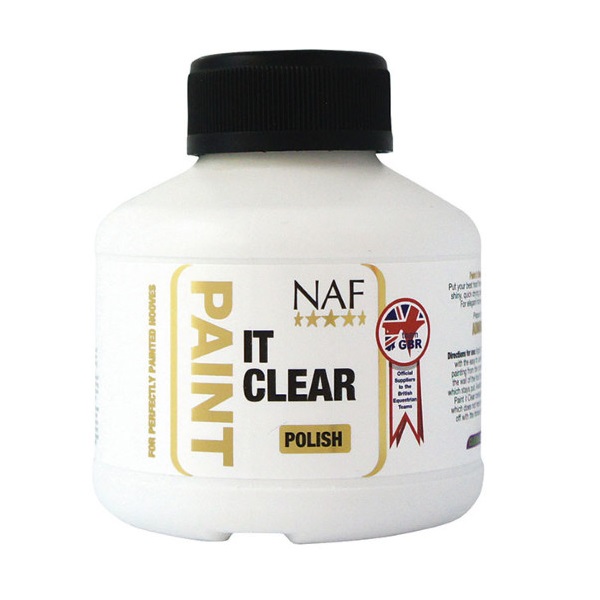 Лак для копыт прозрачный Paint It clear, NAF 5 Stars