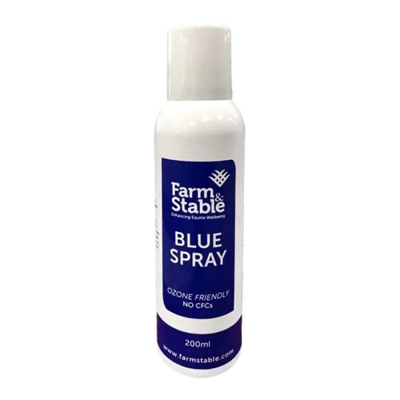 Спрей для обработки ран Blue Spray, Farm & Stable