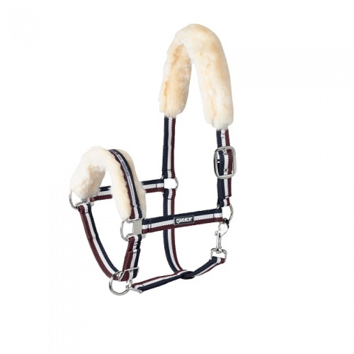 Недоуздок с мехом Classic Sports Pin-Buckle Sheepskin, Eskadron