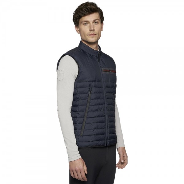 Жилет чоловічий CT Team Red Stripe Quilted, Cavalleria Toscana