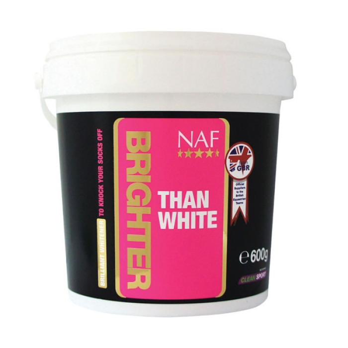 Порошок для отбеливания ног и тела лошади Brighter Than White, NAF 5 Stars