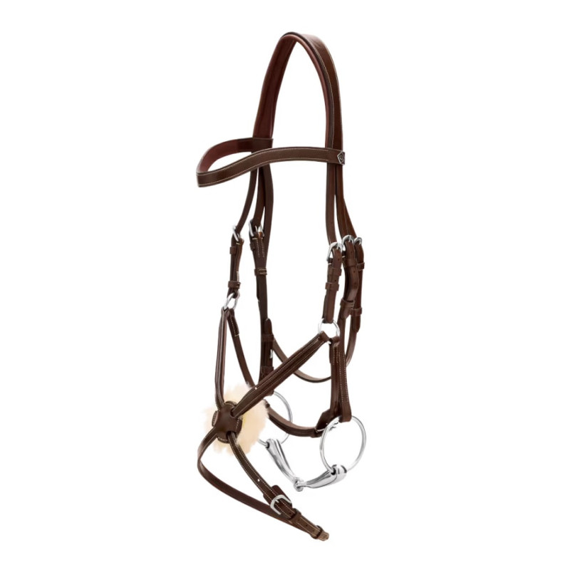 Уздечка анатомическая с мексиканским капсулем, Dyon