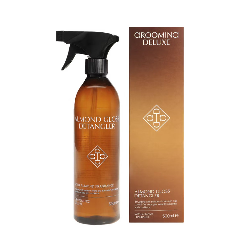 Кондиционер для блеска шерсти лошади с разглаживающим эффектом Almond Gloss, Grooming Deluxe