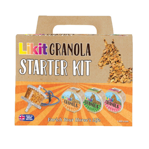Набор лакомств для лошади Granola 3шт, Likit