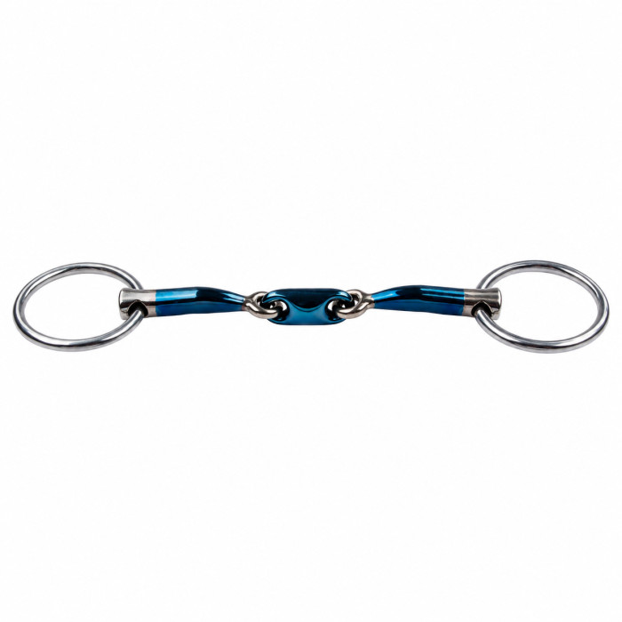 Трензель вісімка з вільними кільцями Sweet Iron Loose Ring Eliptical, Trust Equestrian