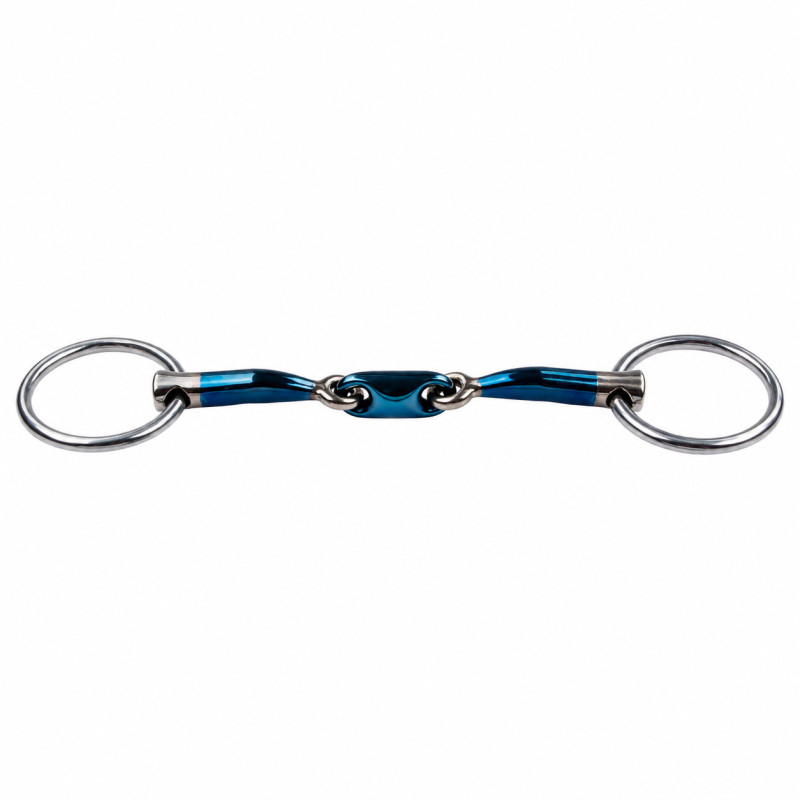 Трензель вісімка з вільними кільцями Sweet Iron Loose Ring Eliptical, Trust Equestrian