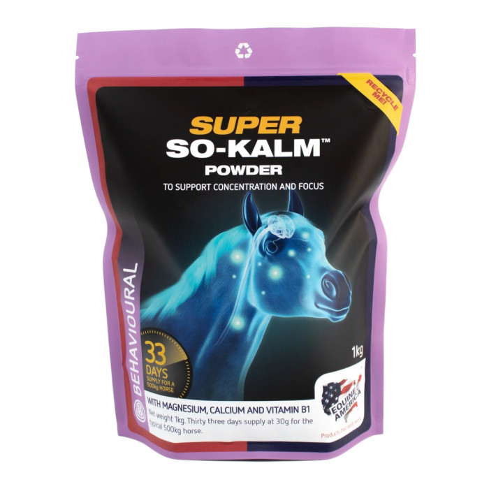 Добавка для заспокоєння коня Super So Kalm Powder, Equine America