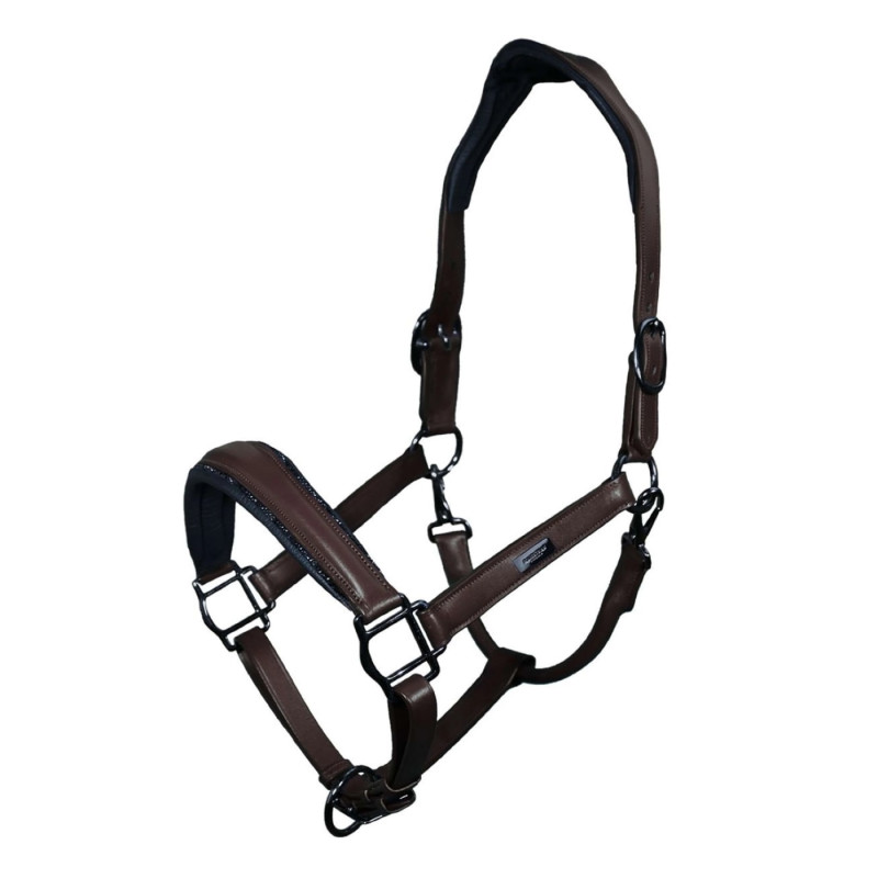 Недоуздок анатомический кожаный All Braun, Equestrian Stockholm