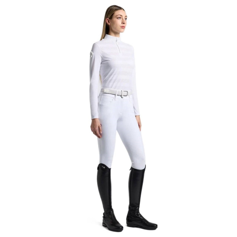 Футболка женская тренировочная с длинным рукавом Perforated Jersey L/S, Cavalleria Toscana