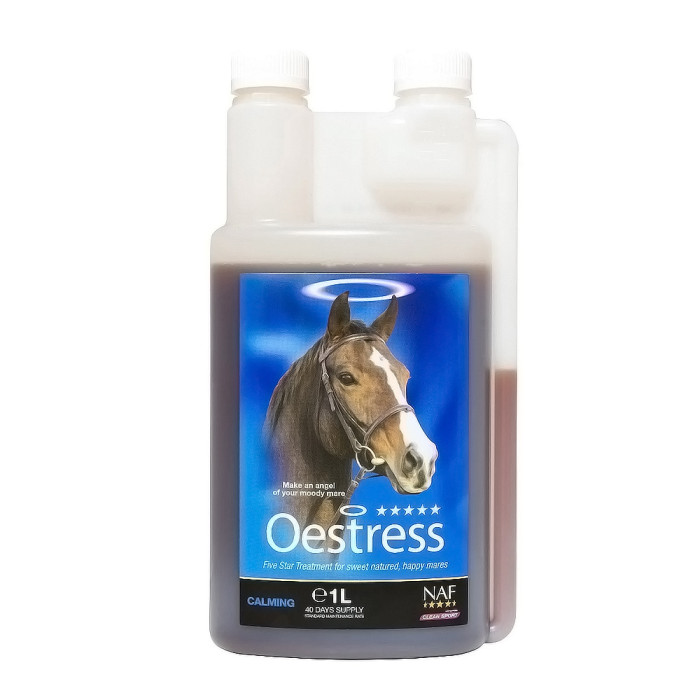 Засіб для заспокоєння для кобил Oestress Liquid, NAF 5 Stars