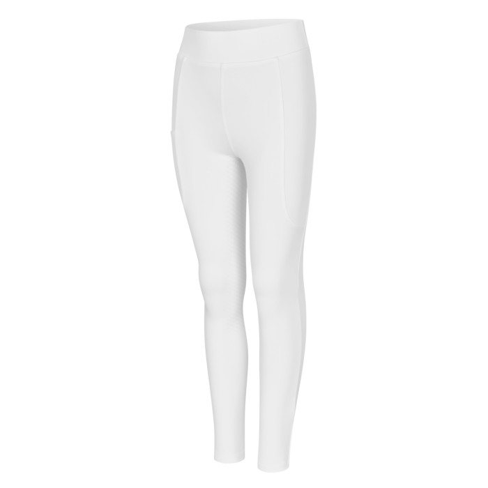 Лосини дитячі зимові для верхової їзди з повною силіконовою леєю KLMelody, Kingsland