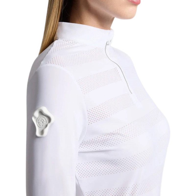 Футболка женская тренировочная с длинным рукавом Perforated Jersey L/S, Cavalleria Toscana