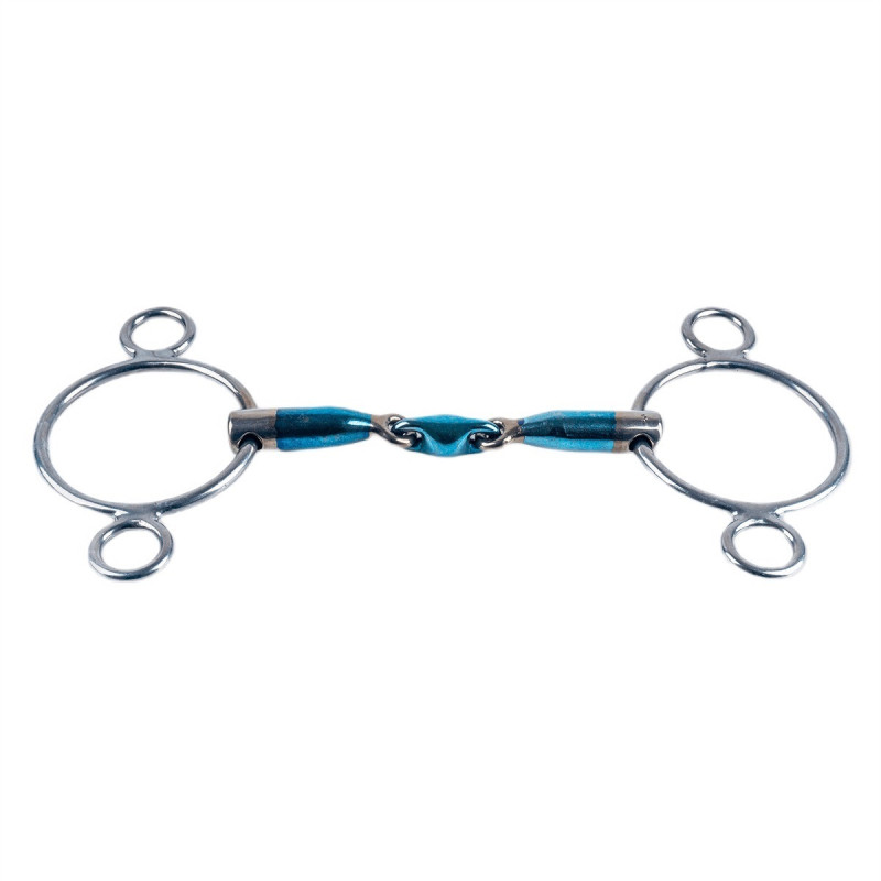 Трензель вісімка олімпійський із солодкою ланкою Sweet Iron, Trust Equestrian
