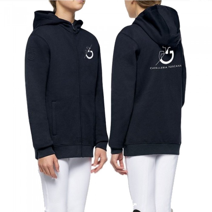 Толстовка детская CT Team Zip Sweatshirt, Cavalleria Toscana