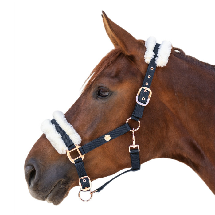 Недоуздок з хутром Modern Rosé, Waldhausen