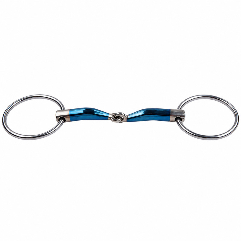 Трензель із вільними кільцями Sweet Iron Jointed, Trust Equestrian