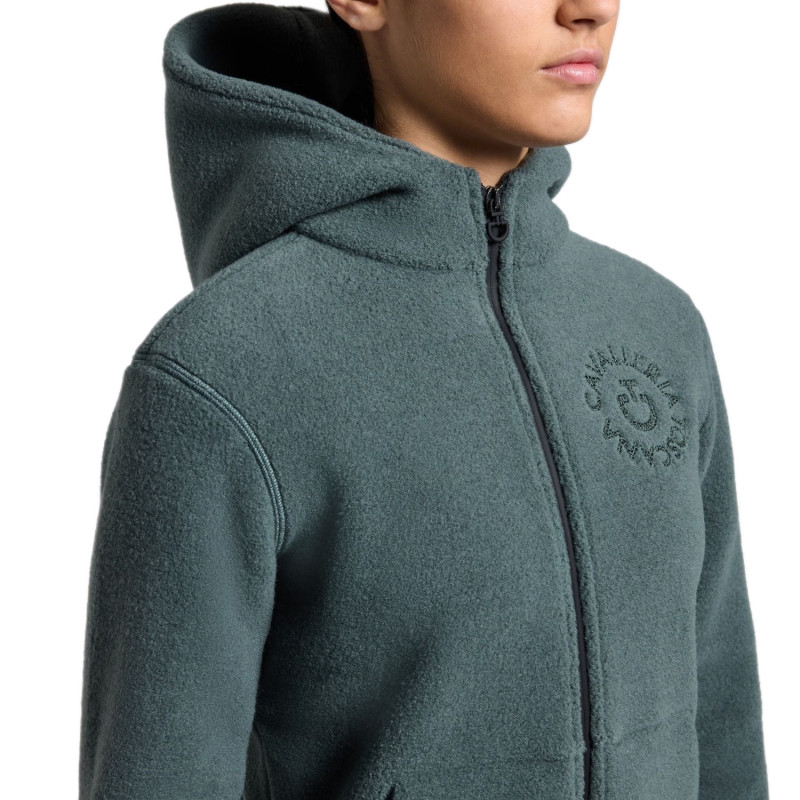 Толстовка детская CT Fleece w/Orbit Embroidery Logo Zip, Cavalleria Toscana