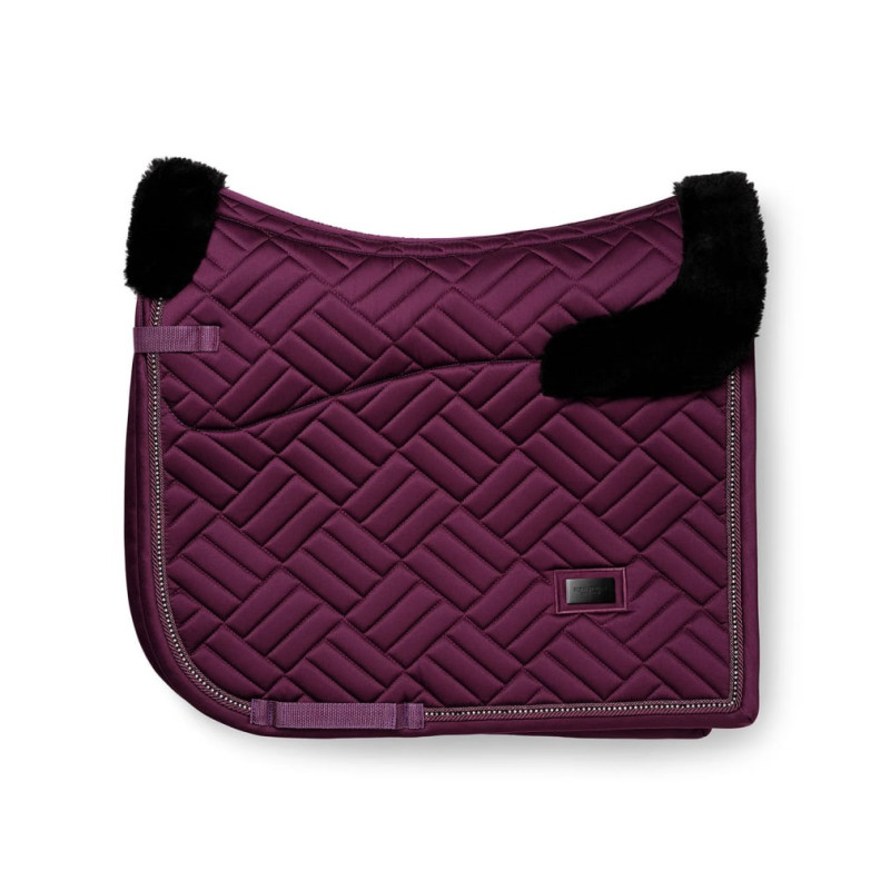 Вальтрап Vegan Fur Crystal Mauve Wine, Equestrian Stockholm
