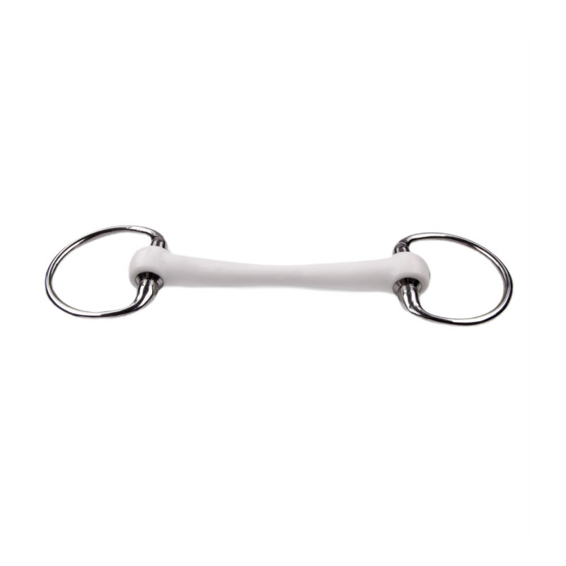 Трензель штанга с D-образными кольцами Inno Sense Flexi Soft, Trust Equestrian