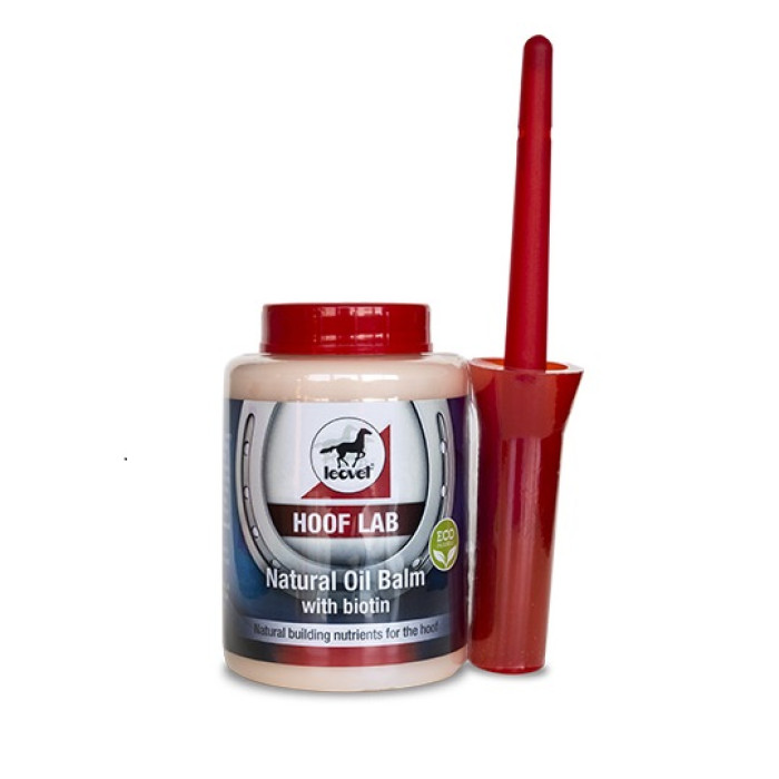 Бальзам масляный для копыт с биотином Hoof Lab Oil Balm with biotin, Leovet