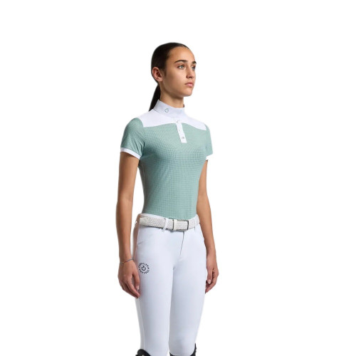 Футболка детская для девочки турнирная с коротким рукавом Perforated Jersey, Cavalleria Toscana