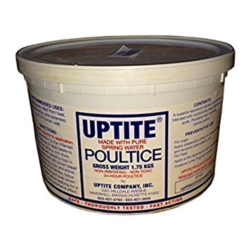 Охлаждающая восстанавливающая паста для ног лошади, 1,75 кг, Uptite Paste