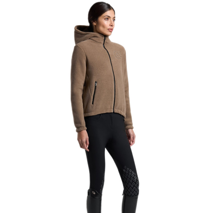 Толстовка жіноча  CT Fleece Zip Hoodie, Cavalleria Toscana