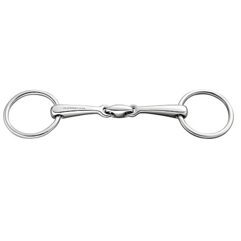 Трензель вісімка із вільними кільцями DBL. Jointed Snaffle, Sprenger