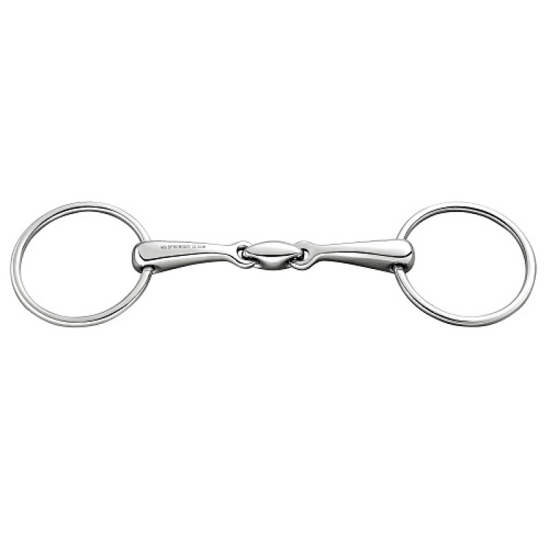 Трензель вісімка із вільними кільцями DBL. Jointed Snaffle, Sprenger