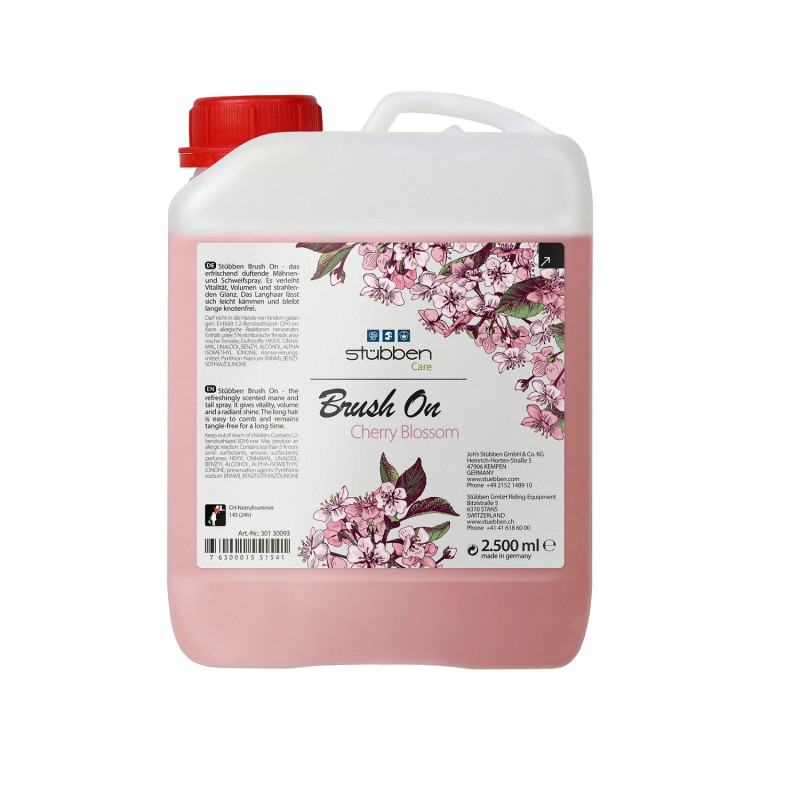 Кондиціонер для гриви та хвоста Brush on Cherry Blossom, заправка, Stübben