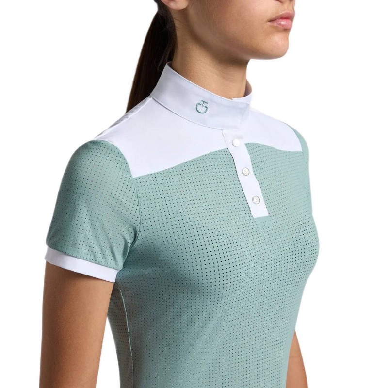 Футболка детская для девочки турнирная с коротким рукавом Perforated Jersey, Cavalleria Toscana