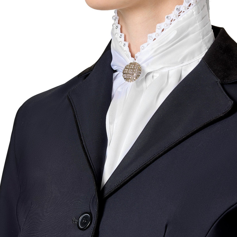 Пластрон для соревнований по конному спорту Queen White, Equestrian Stockholm