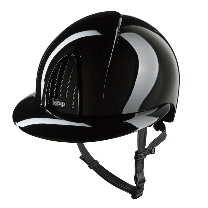 Шолом для верхової їзди з широким козирком Smart Nova Metal Polish, KEP Italia