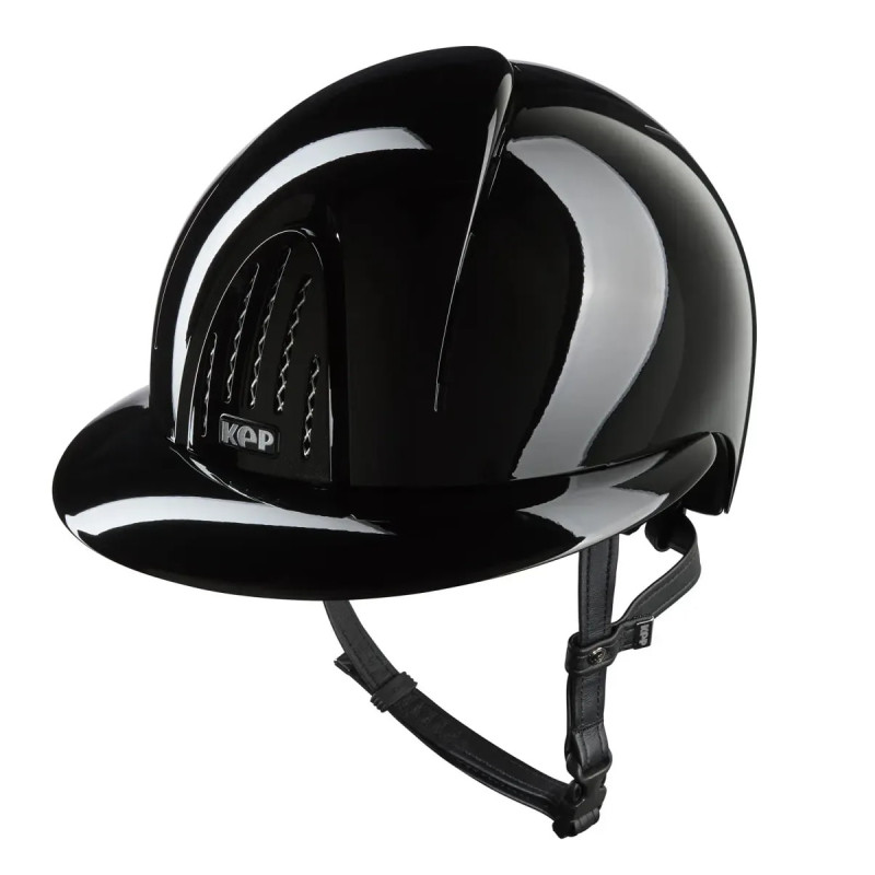 Шолом для верхової їзди з широким козирком Smart Nova Metal Polish, KEP Italia