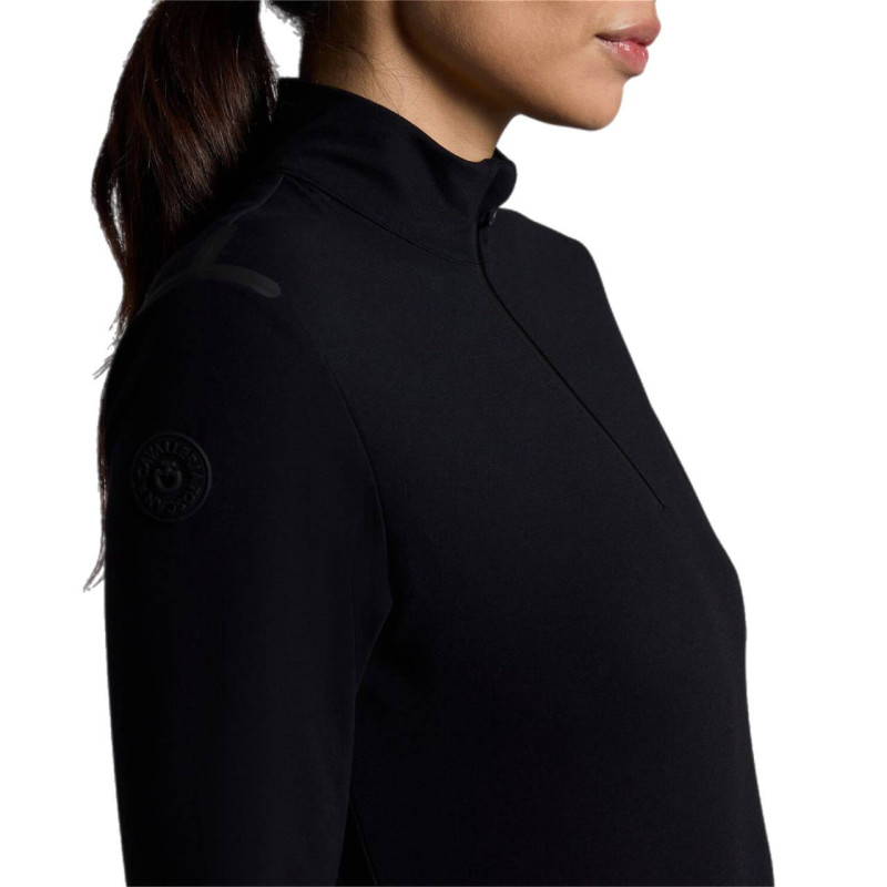 Футболка женская тренировочная с длинным рукавом Jersey Fleece Half Zip , Cavalleria Toscana