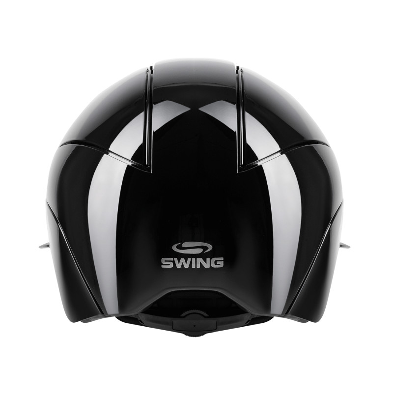 Шолом для верхової їзди з широким козирком H24 Lady Glossy, Swing