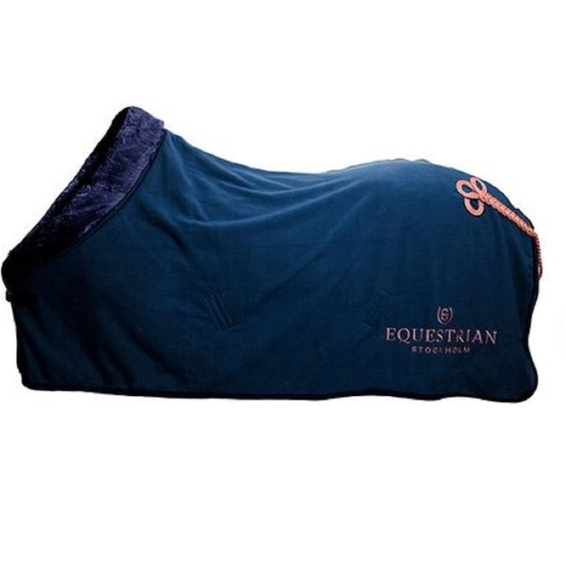 Попона флисовая Monaco Blue, Equestrian Stockholm